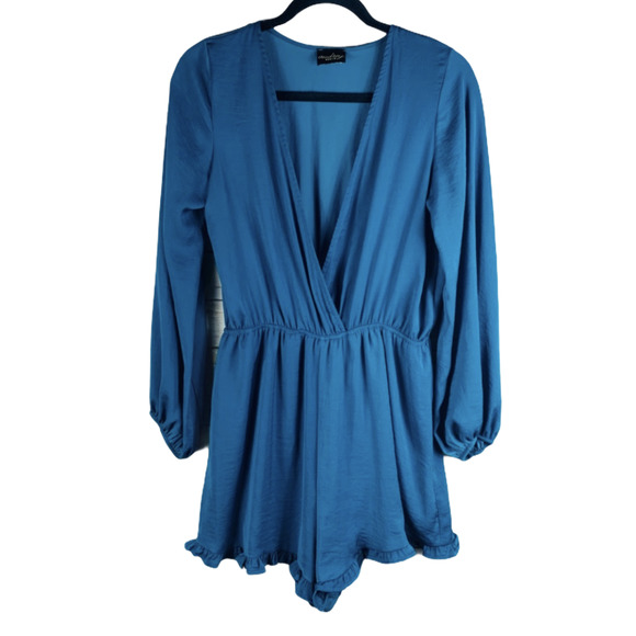 Audrey 3+1 Pants - Audrey 3 + 1 Surplice Long Sleeve Romper